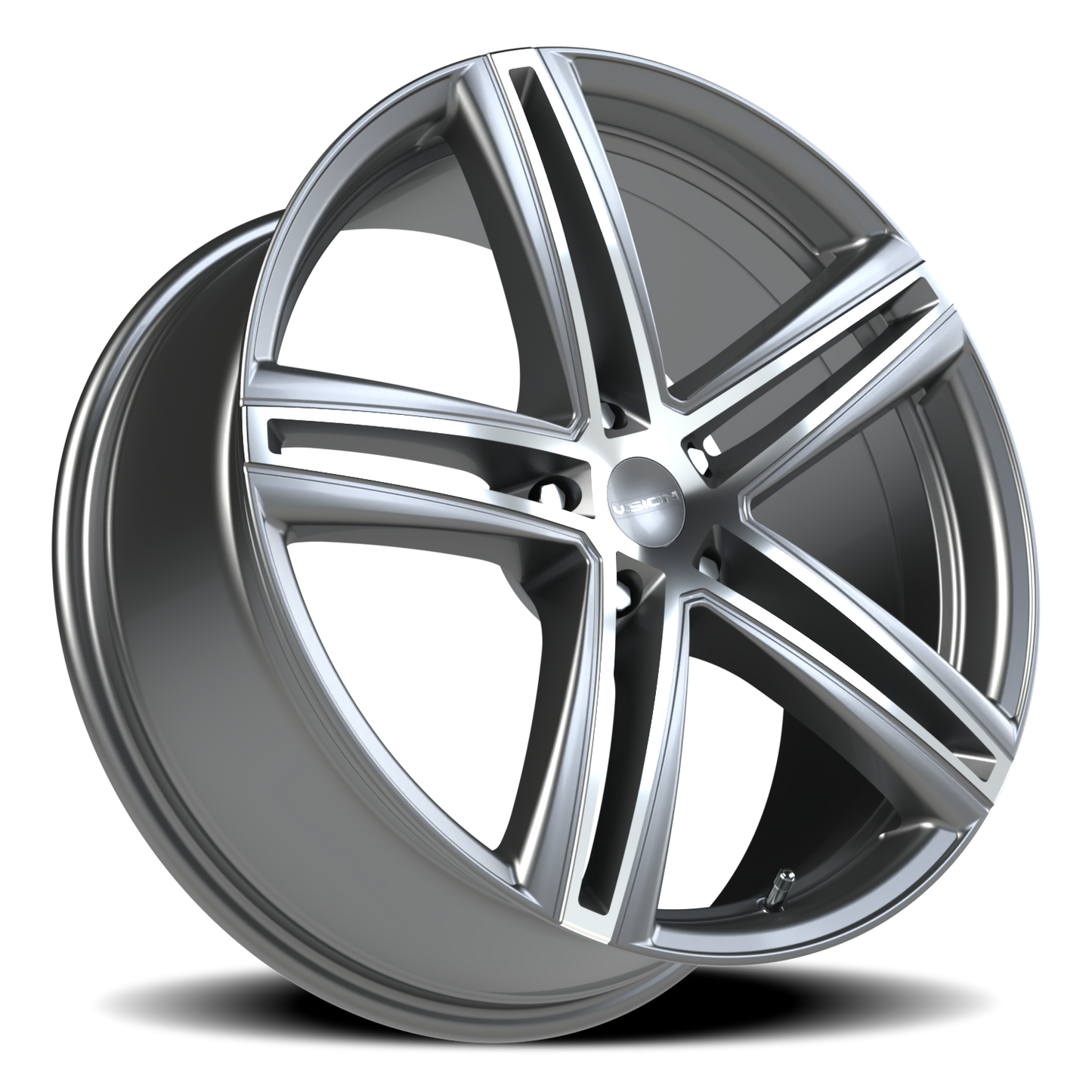 Vision Fwd 20X8.5 Gunmetal Machined Face Wheel