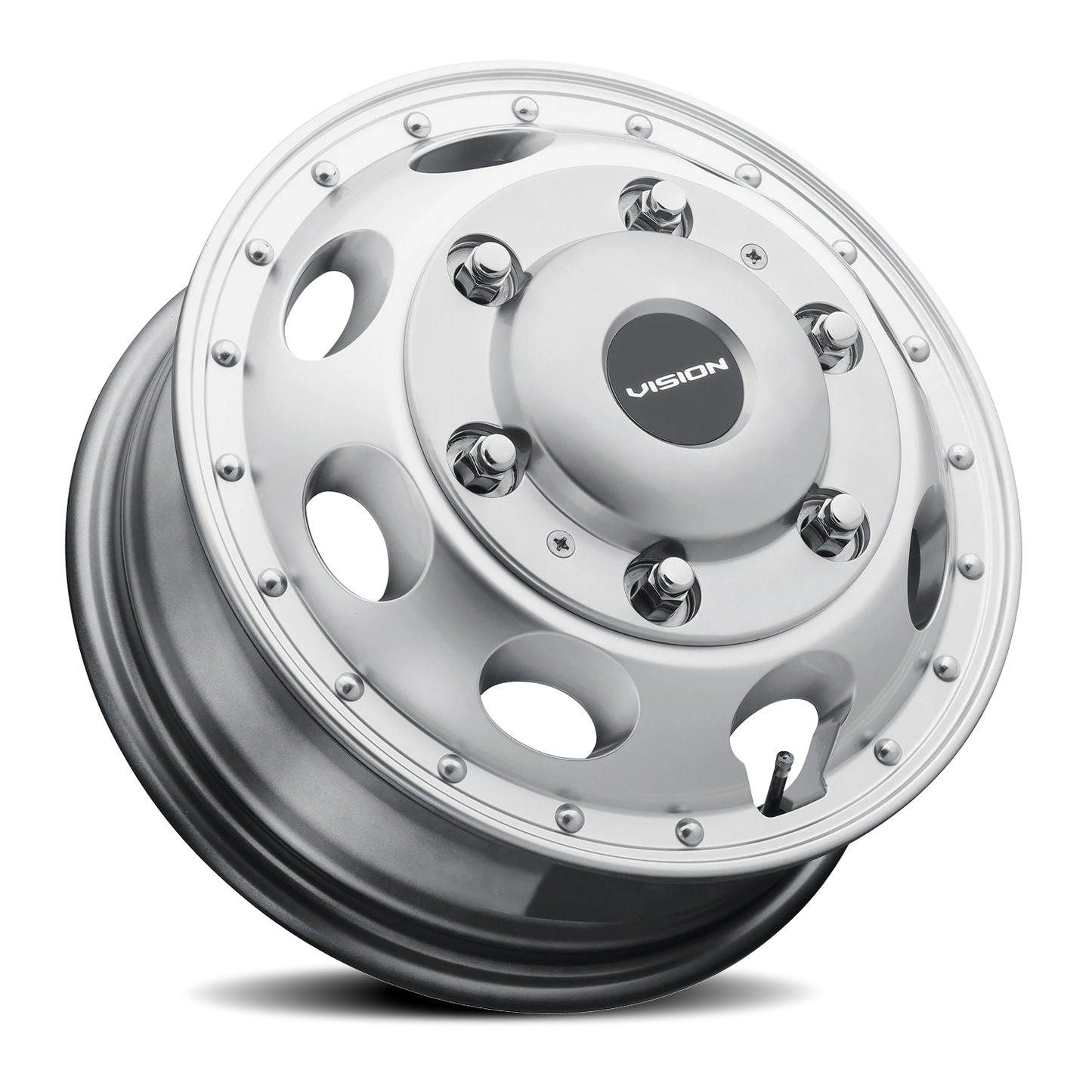 Vision Dually 16X5.5 Hyper Silver Wheel