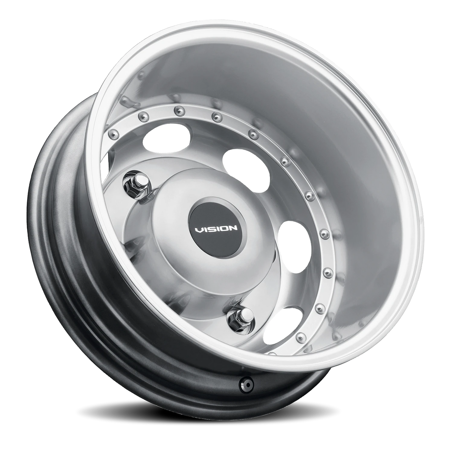 Vision DUALLY/ 16X5.5 Hyper Silver Wheel