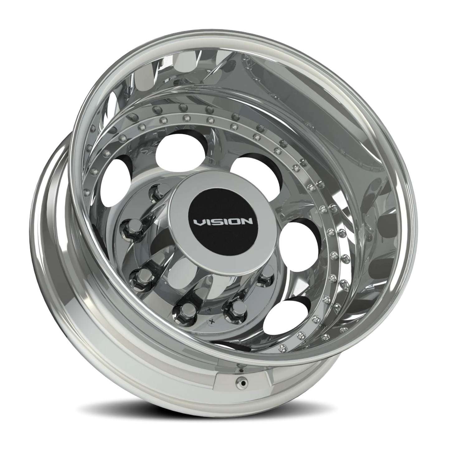 Vision Rear 17X6.5 Chrome Wheel