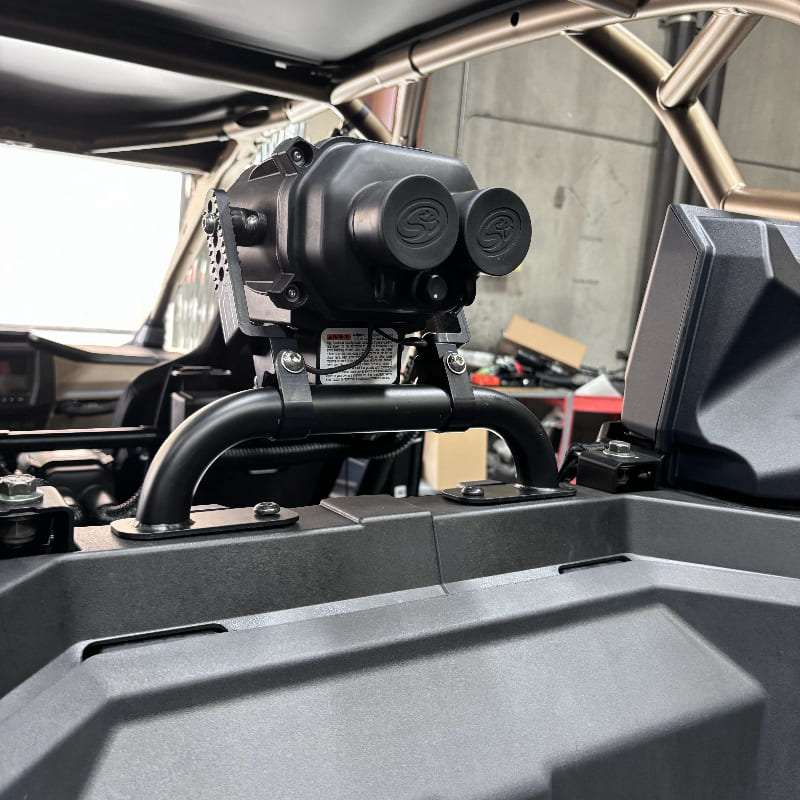 Helmet Particle Separator Lower Mounting Bar Attachment for 2020-2024 RZR Pro XP, 2022-2024 Polaris Turbo R & 2022-2025 Polaris RZR PRO R