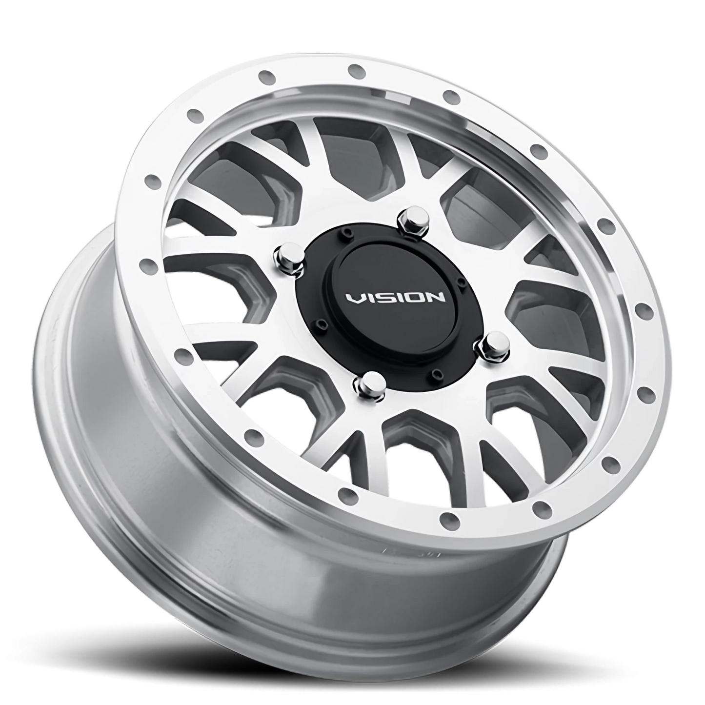 Vision Invad 15X6 Machined Wheel