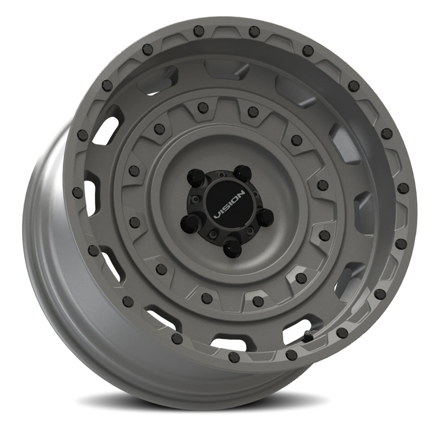 Vision Tactical 18X9.5 Thrashed Gun Metal Wheel