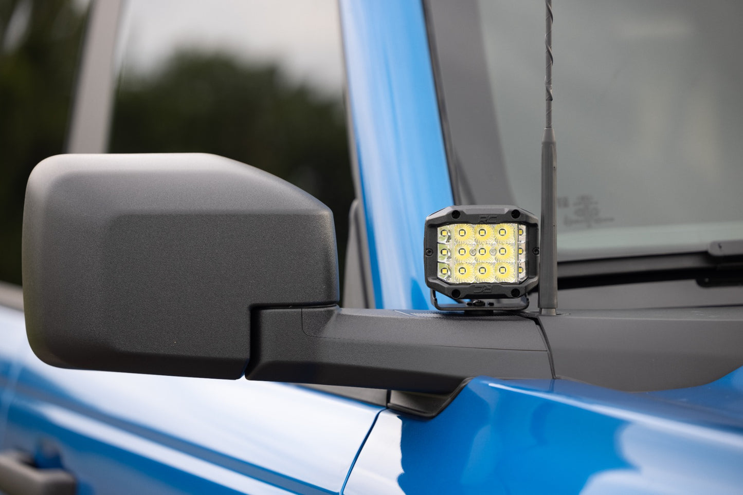 LED Light Kit | Ditch Mount | 2" Black Pair | Spot Pattern | Ford Bronco (21-26)