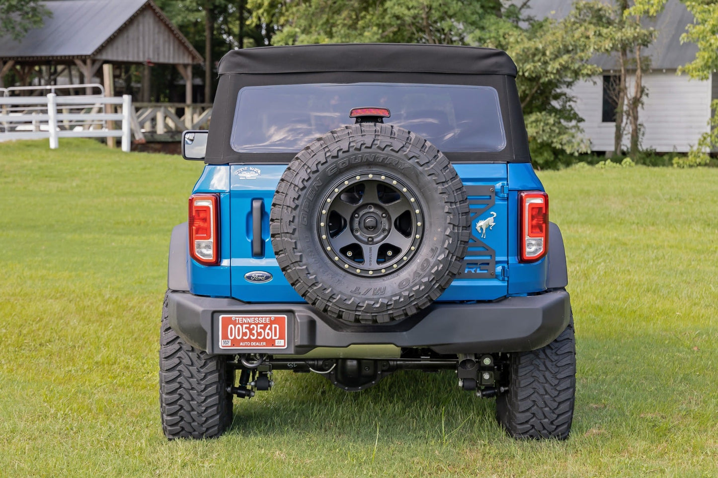 Spare Tire Relocation | Tailgate Reinforcement | Ford Bronco 4WD (2021-2026)