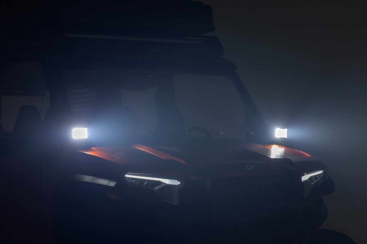 LED Light Kit | Front Mount | 2" Black Pair | Amber DRL | Polaris XPEDITION XP 5