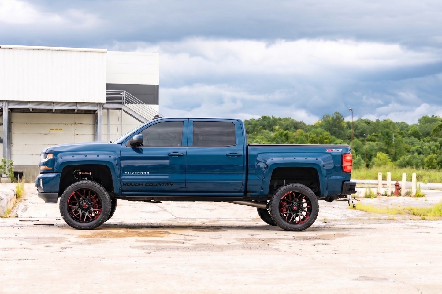 Pocket Fender Flares | 5'9" Bed | G1K Deep Ocean Blue | Chevy Silverado 1500 (14-18 & Classic)