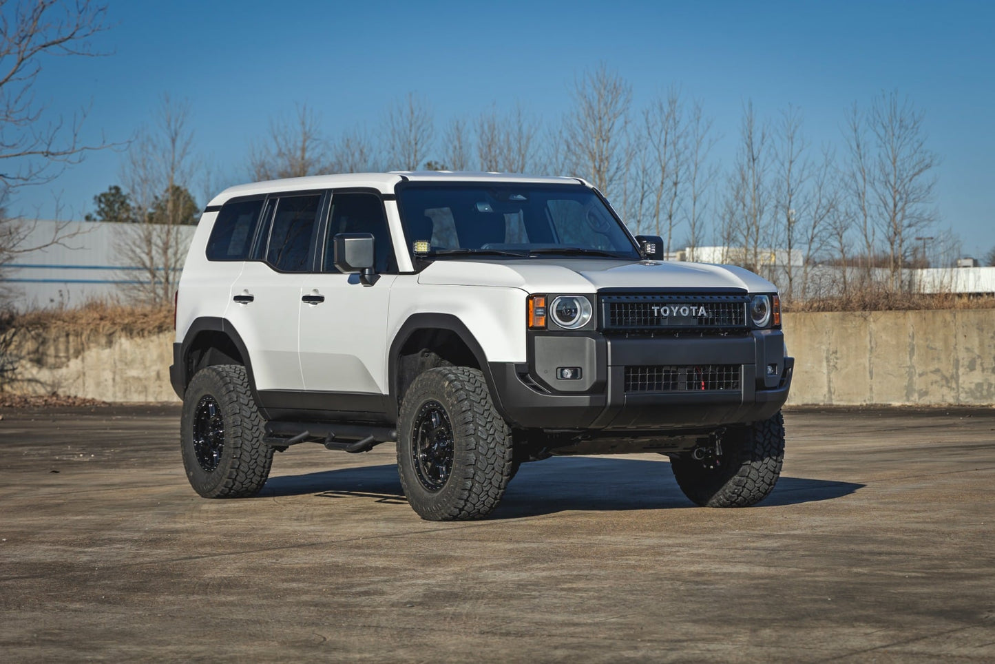 LED Light Kit | Ditch Mount | 2" Black Pair | Amber DRL | Toyota Land Cruiser (24-26)