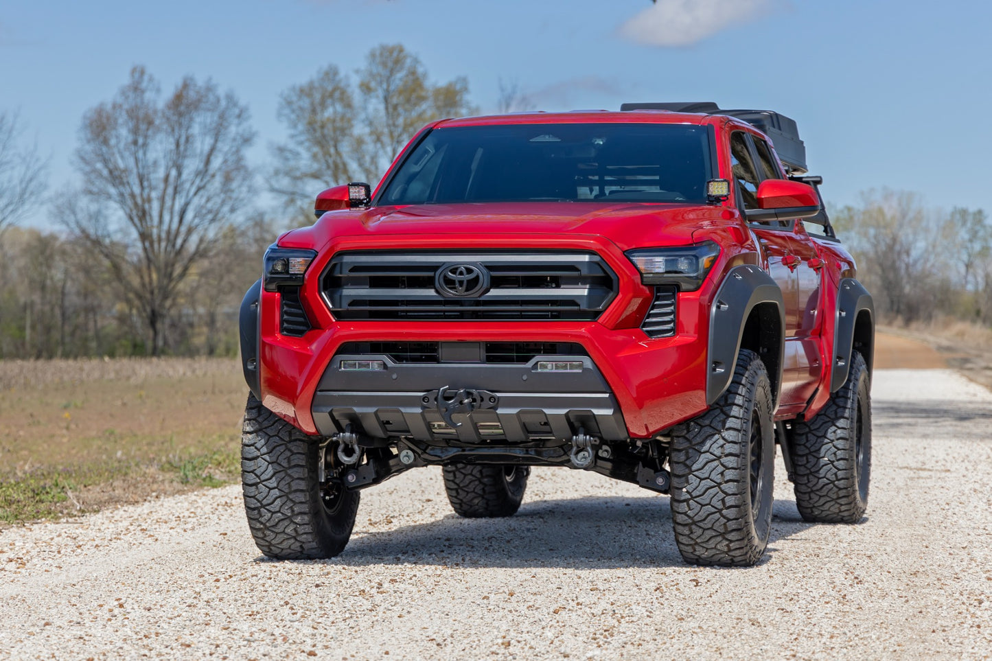 LED Light Kit | Ditch Mount | 2" Black Pair | Spot | Toyota Tacoma (24-26)