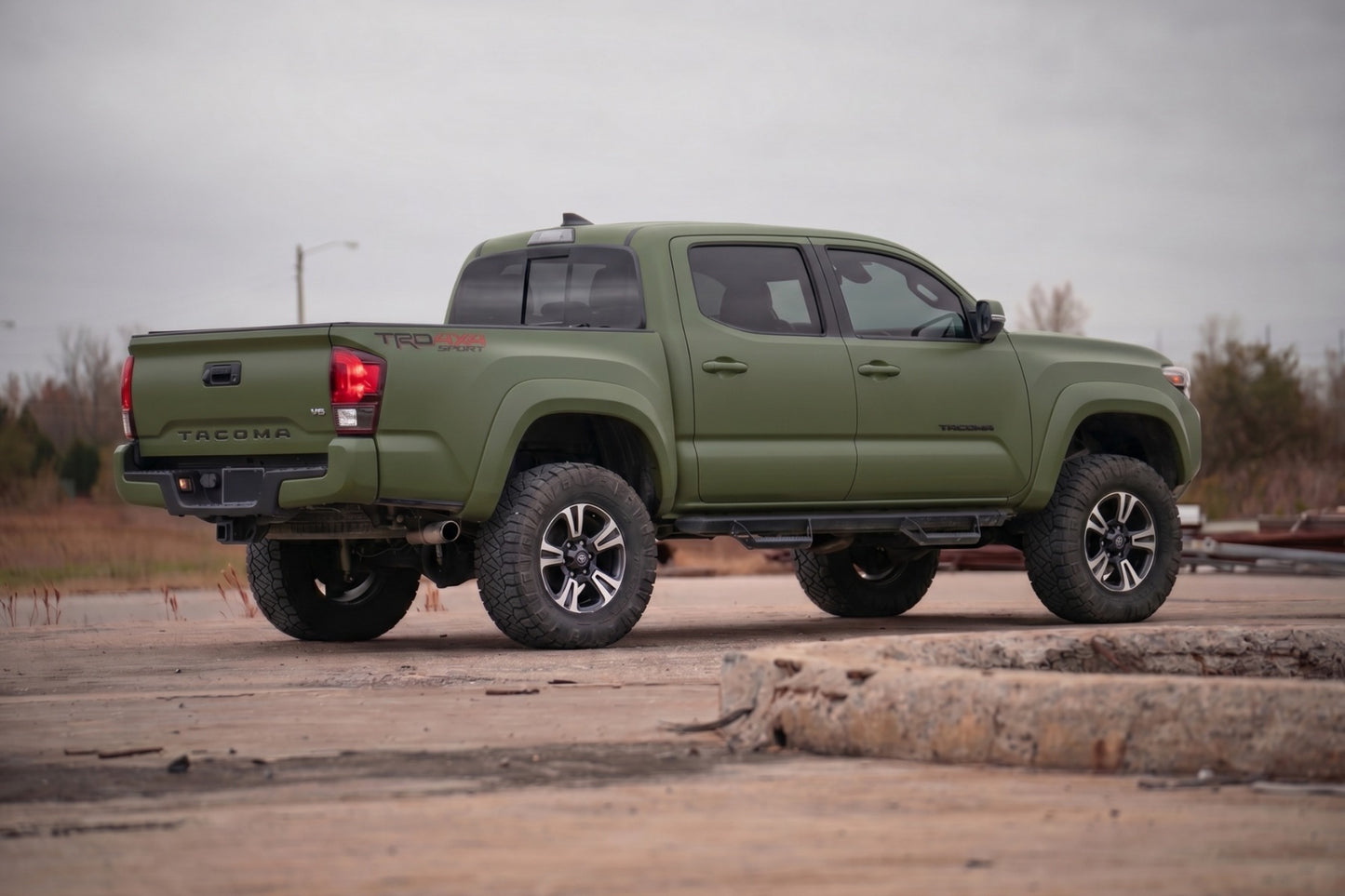 Sport Fender Flares | 6V7 Army Green | Toyota Tacoma 2WD/4WD (2016-2023)