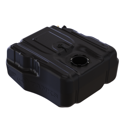 S&B 40 Gallon (After Axle) High-Capacity Fuel Tank for 2011-2016 Ford F250, F350, F450, F550 Powerstroke 6.7L, Cab Chassis