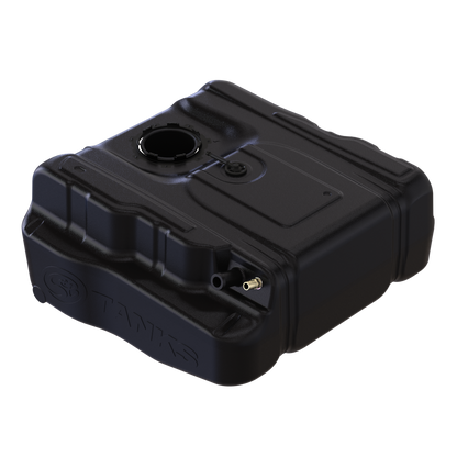 S&B 40 Gallon (After Axle) High-Capacity Fuel Tank for 2011-2016 Ford F250, F350, F450, F550 Powerstroke 6.7L, Cab Chassis