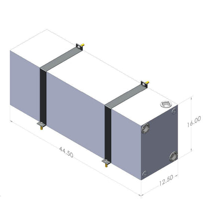 20 Gallon Wheel Well Water Tank (Both Sides)