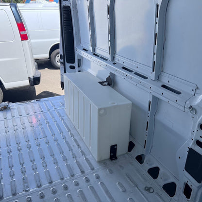 39 Gallon Wheel Well Water Tank For 2013-2025 Dodge / Ram Promaster 1500, 2500, 3500 136", 159", And 159" EXT (Both Sides)