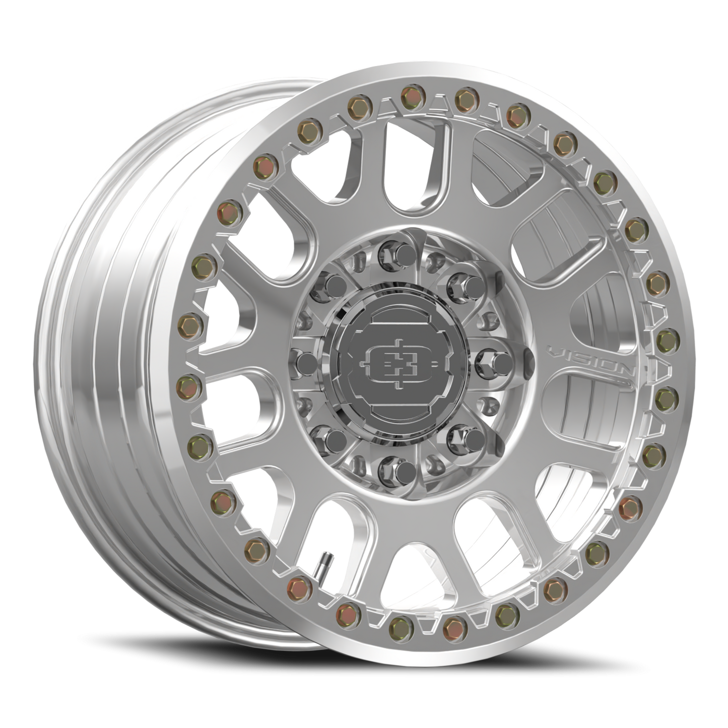 Vision F-NEMES 17X9 Polished Wheel