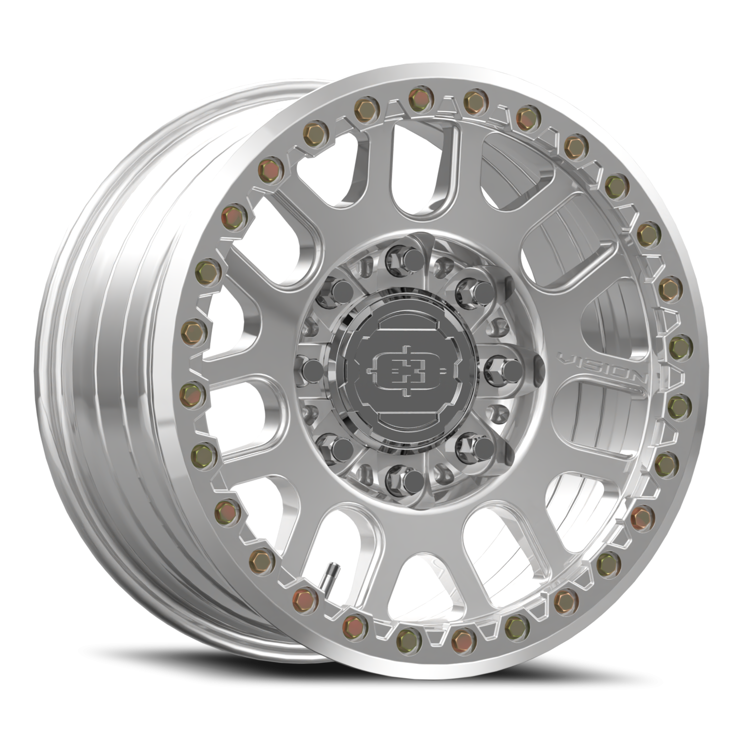 Vision F-NEMES 17X9 Polished Wheel