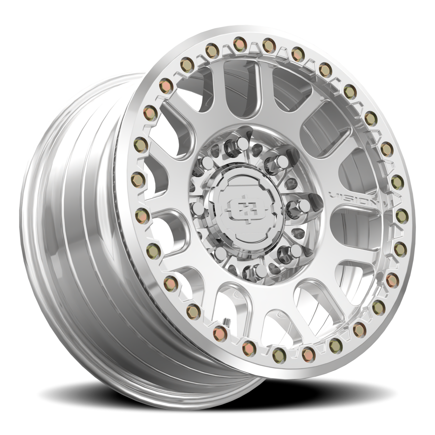 Vision F-NEMES 17X9 Polished Wheel