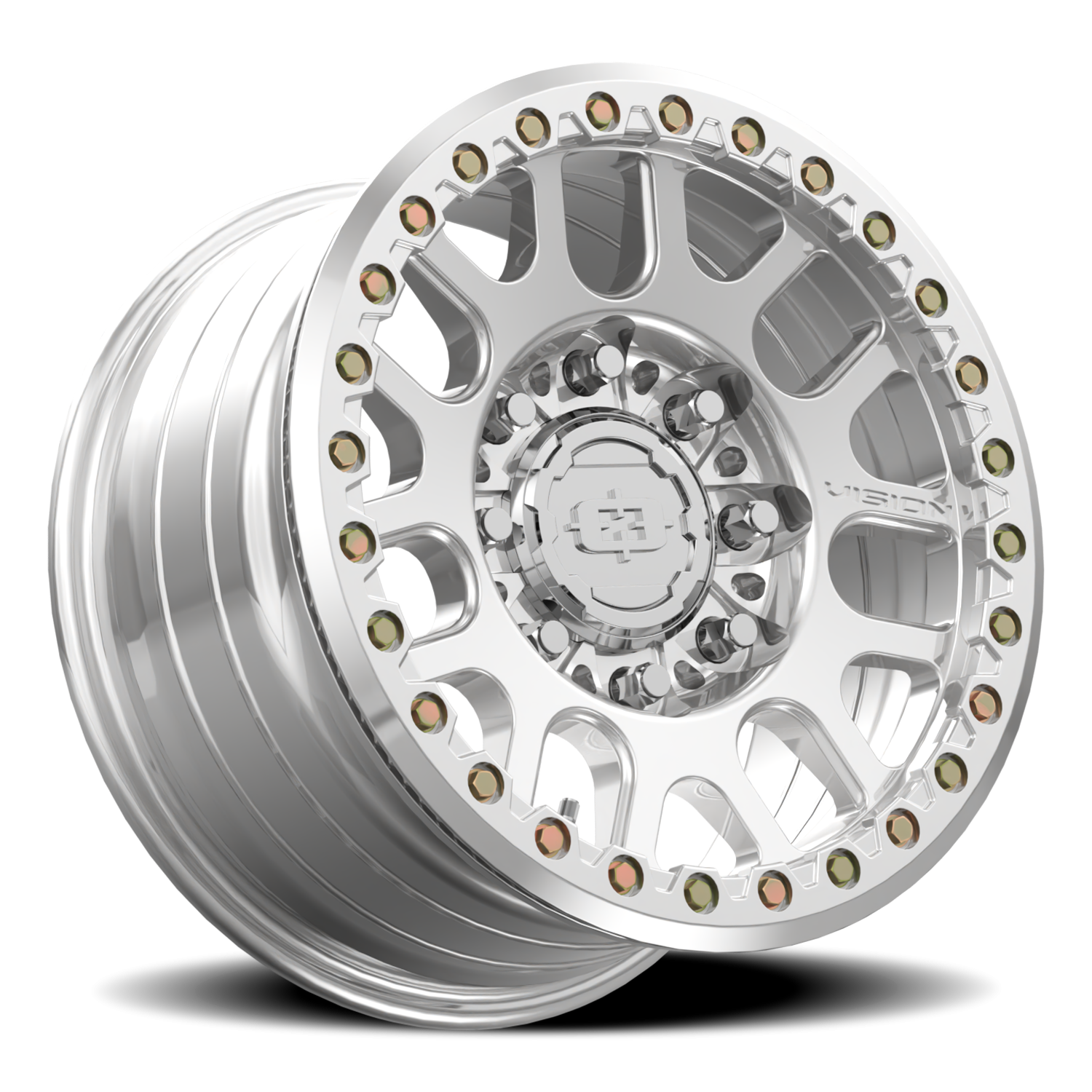 Vision F-NEMES 17X9 Polished Wheel