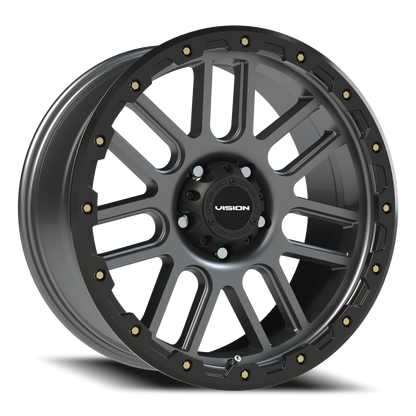 Vision Nemesis 20X9 Gunmetal Wheel