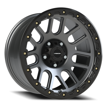 Vision Nemesis 17X9 Gunmetal Wheel