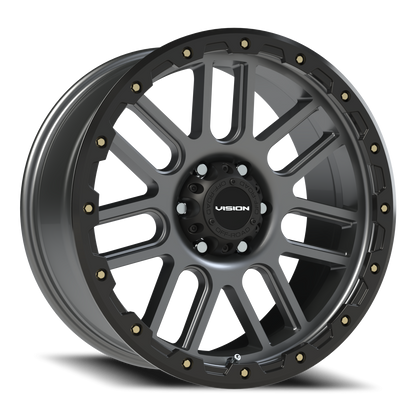 Vision Nemesis 20X9 Gunmetal Wheel