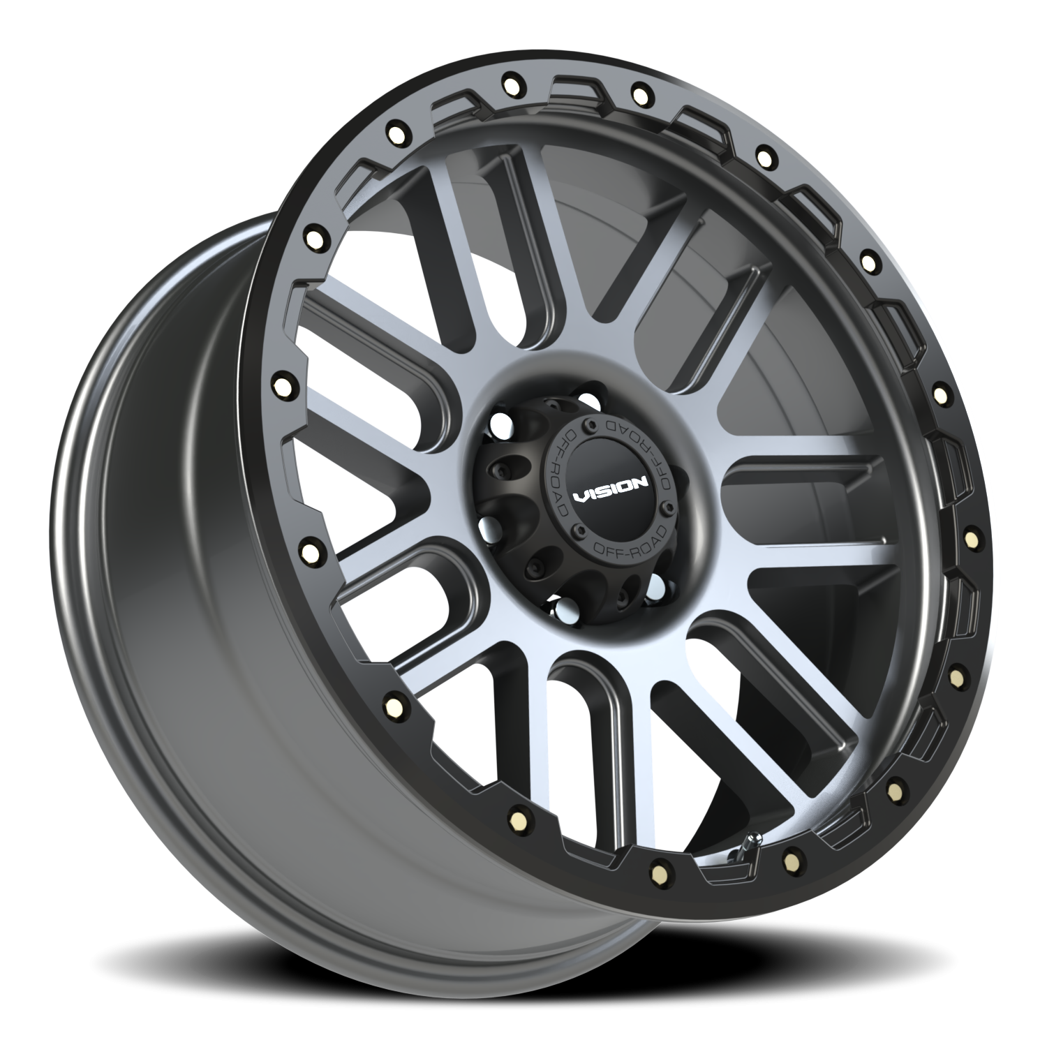Vision Nemesis 20X9 Gunmetal Wheel