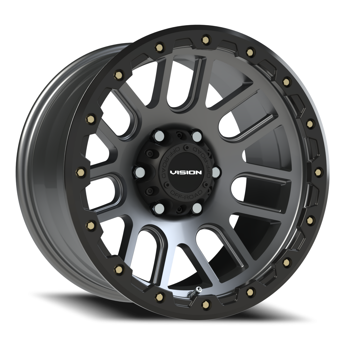 Vision Nemesis 17X9 Gunmetal Wheel