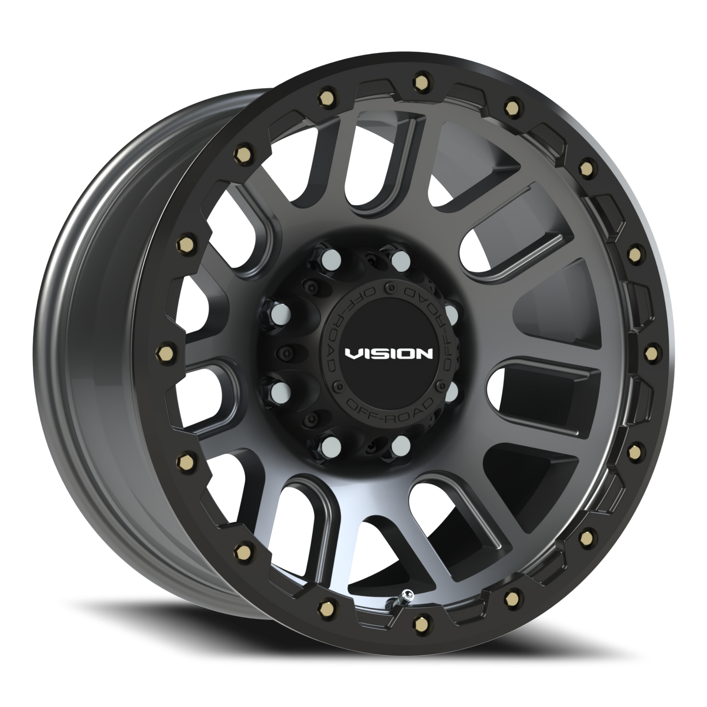 Vision Nemesis 17X9 Gunmetal Wheel