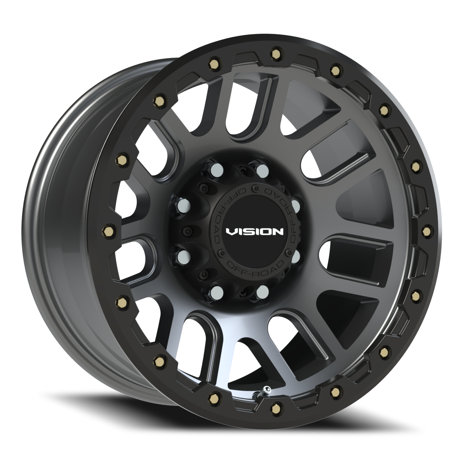 Vision Nemesis 17X9 Gunmetal Wheel