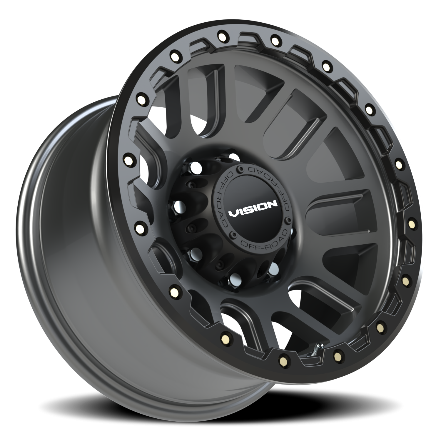Vision Nemesis 17X9 Gunmetal Wheel