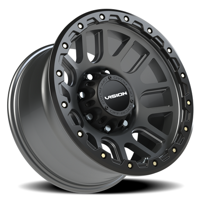 Vision Nemesis 17X9 Gunmetal Wheel