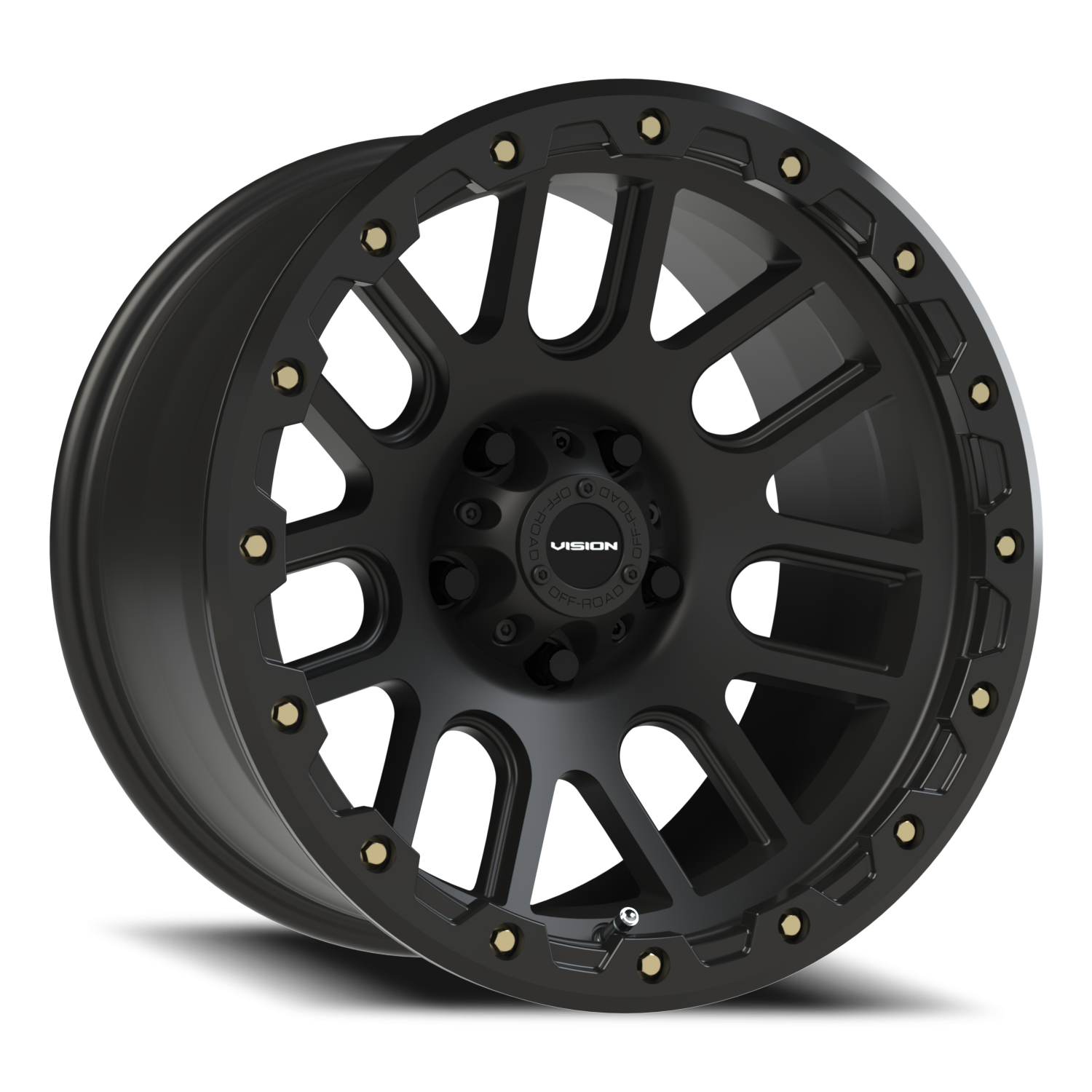 Vision Nemesis 17X9 Matte Black Wheel