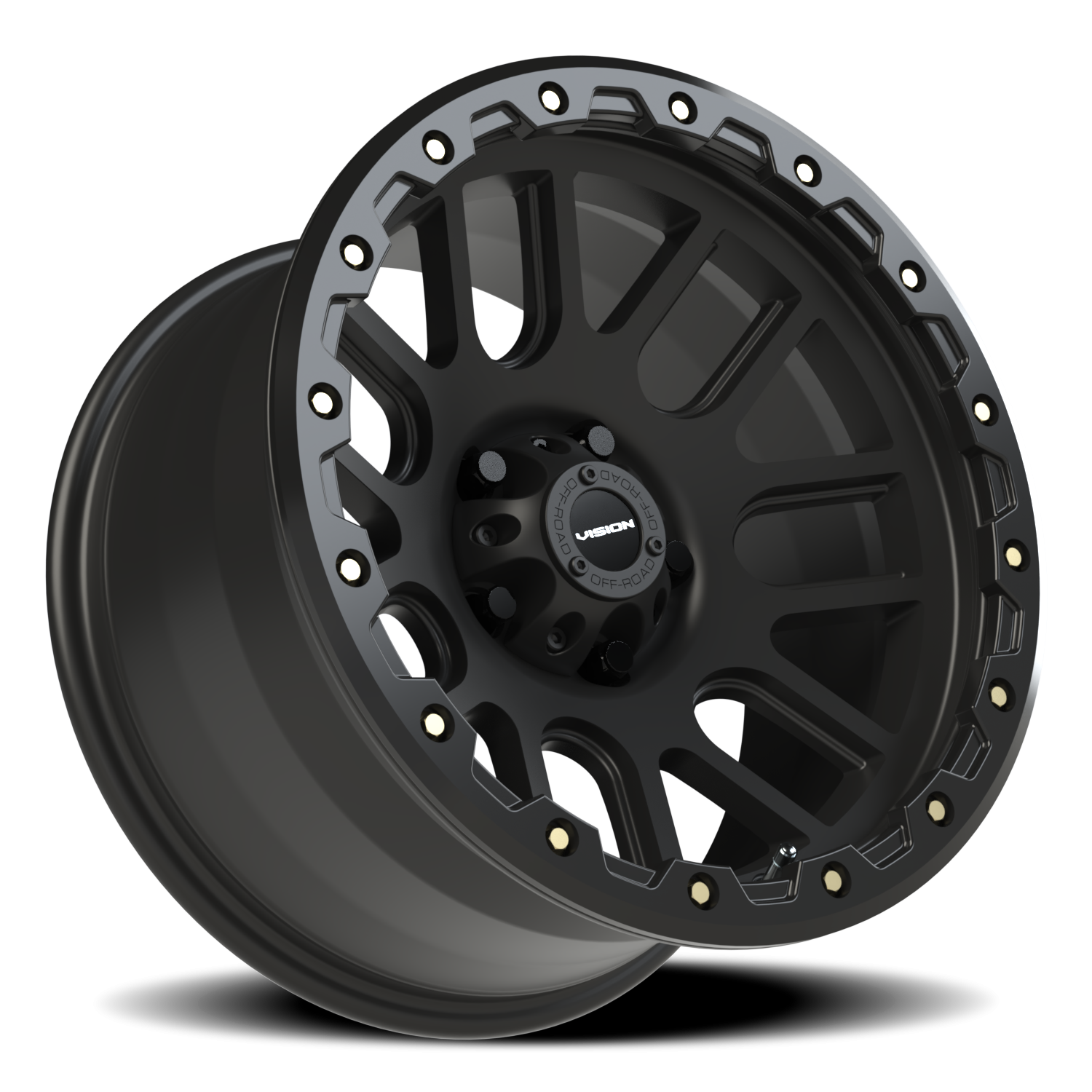 Vision Nemesis 17X9 Matte Black Wheel