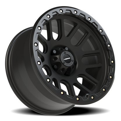 Vision Nemesis 17X9 Matte Black Wheel