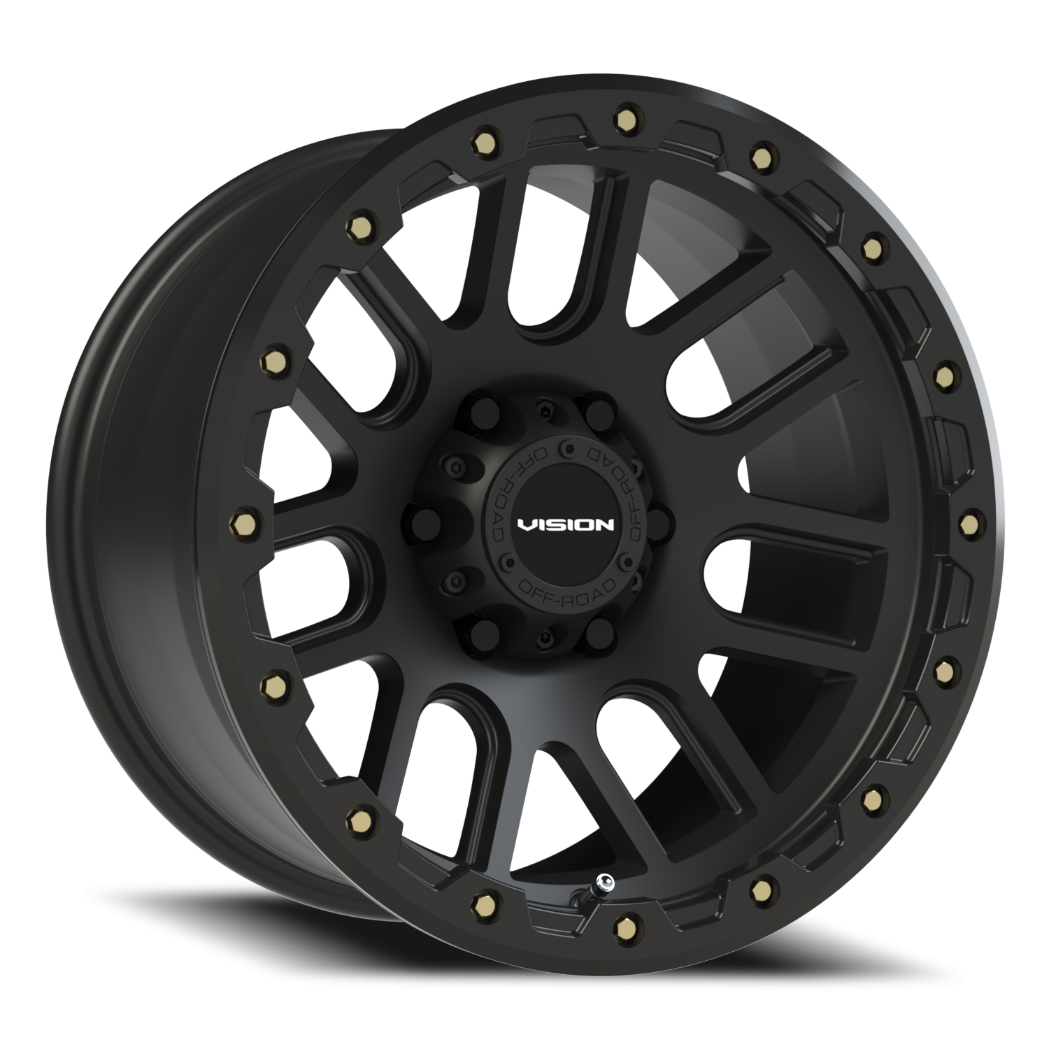 Vision Nemesis 17X9 Matte Black Wheel