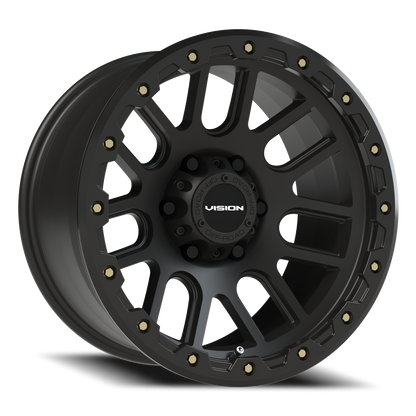 Vision Nemesis 17X9 Matte Black Wheel