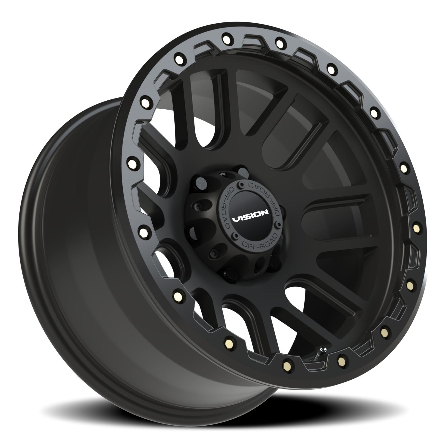 Vision Nemesis 17X9 Matte Black Wheel