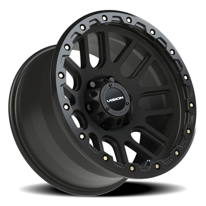 Vision Nemesis 17X9 Matte Black Wheel