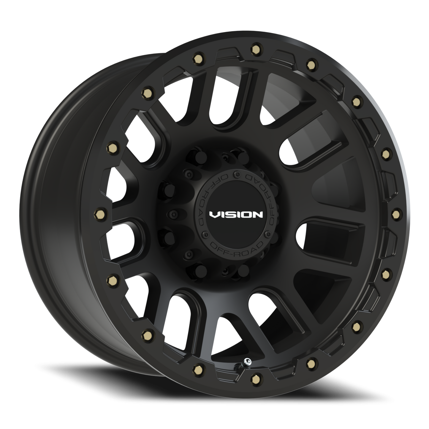Vision Nemesis 17X9 Matte Black Wheel