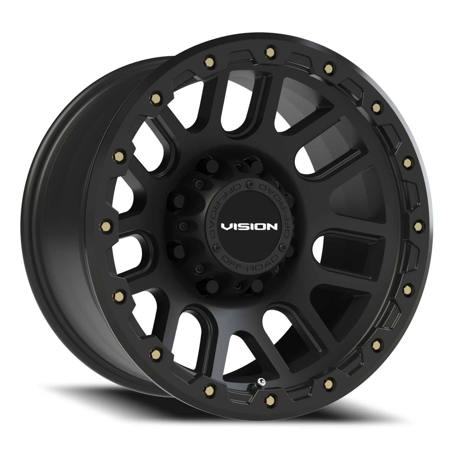 Vision Nemesis 17X9 Matte Black Wheel