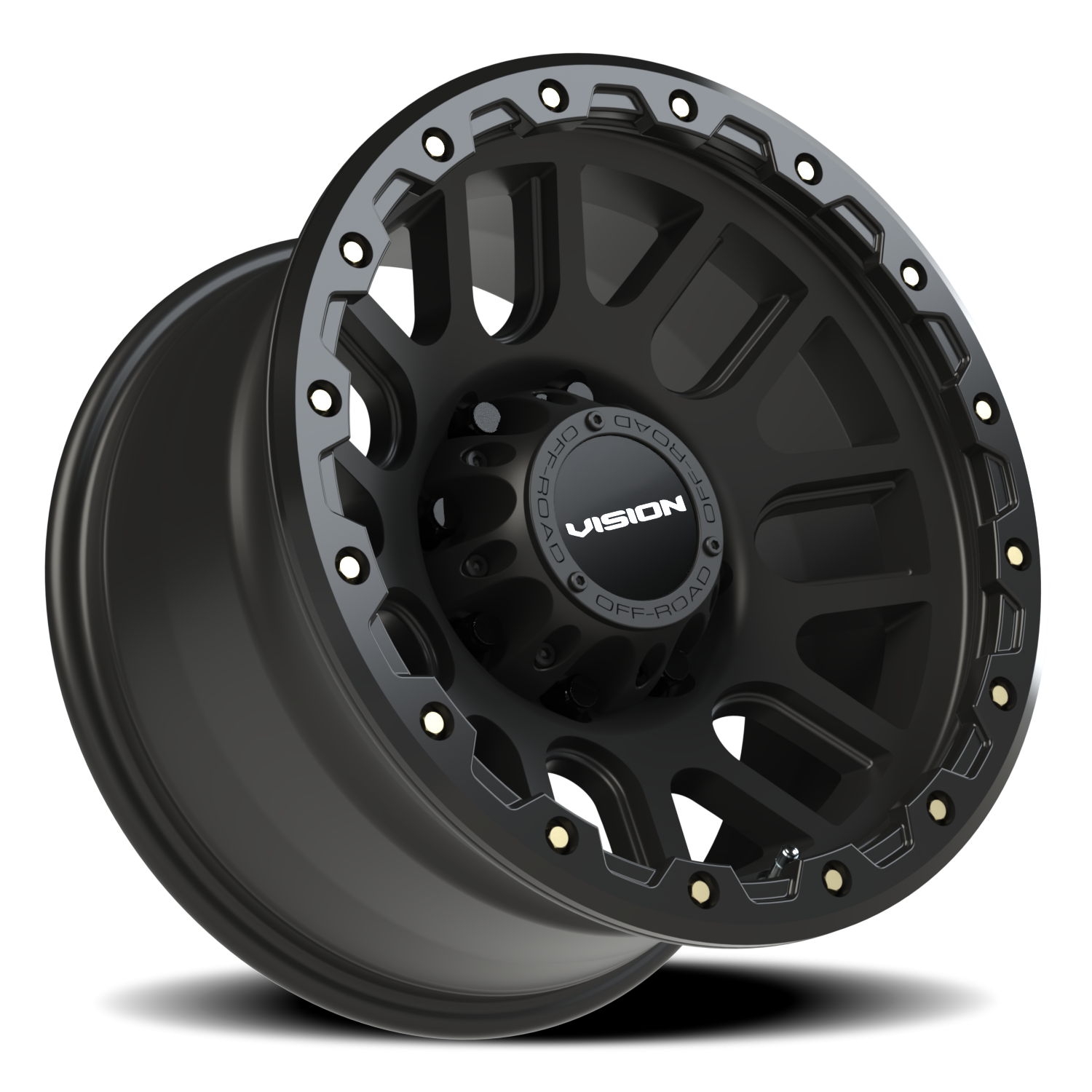 Vision Nemesis 17X9 Matte Black Wheel
