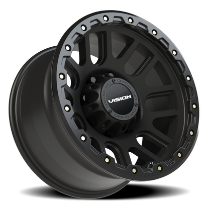 Vision Nemesis 17X9 Matte Black Wheel