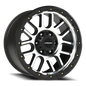 Vision Nemesis 18X9 Matte Black Machined Face Wheel