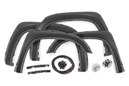 Pocket Fender Flares | 3R3 Barcelona Red | Toyota Tundra 2WD/4WD (2014-2021)