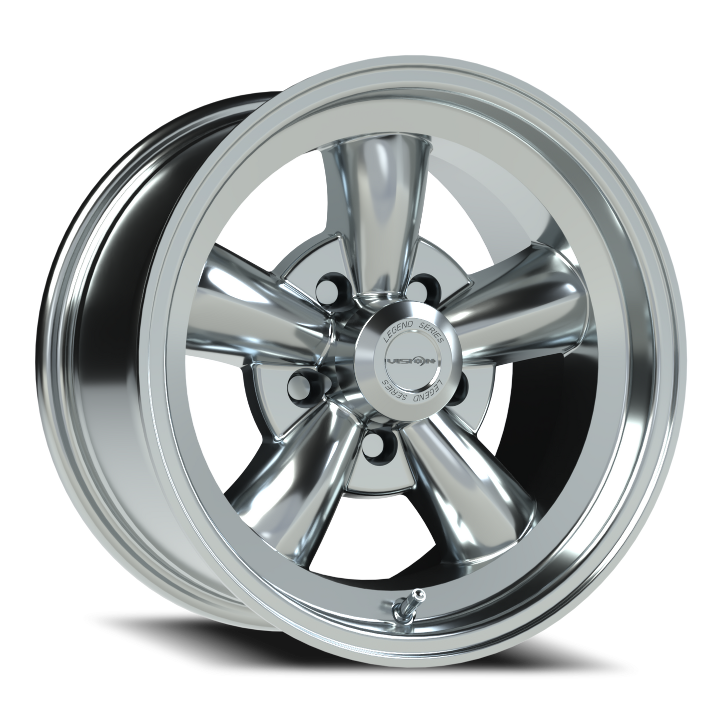 Vision 5 15X8 Chrome Wheel