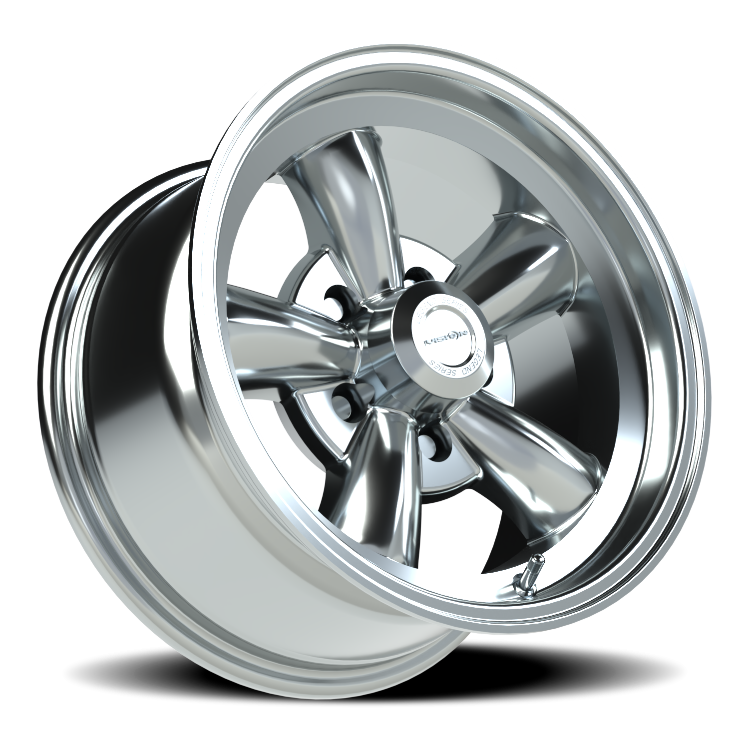 Vision 5 15X8 Chrome Wheel