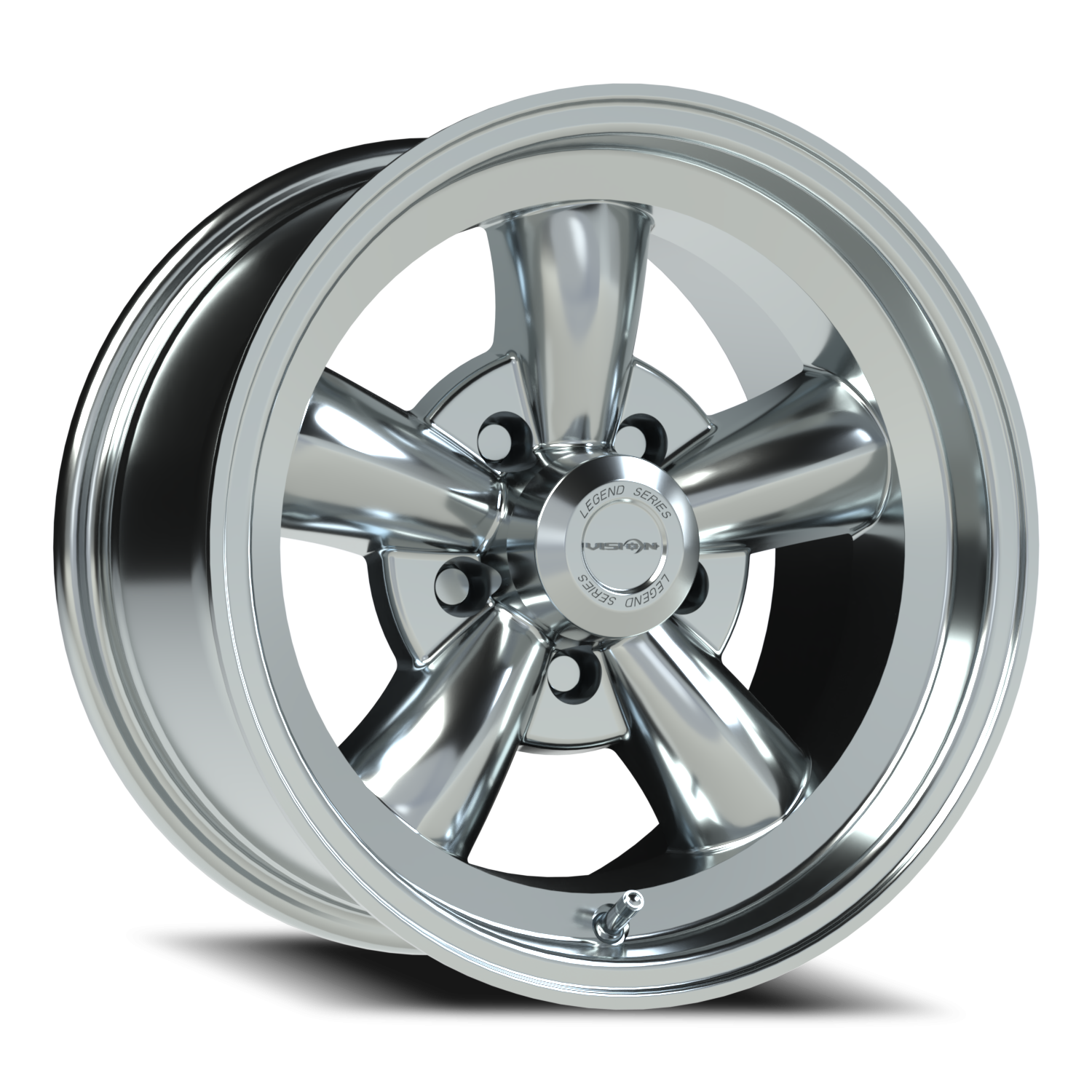 Vision 5 15X8 Chrome Wheel