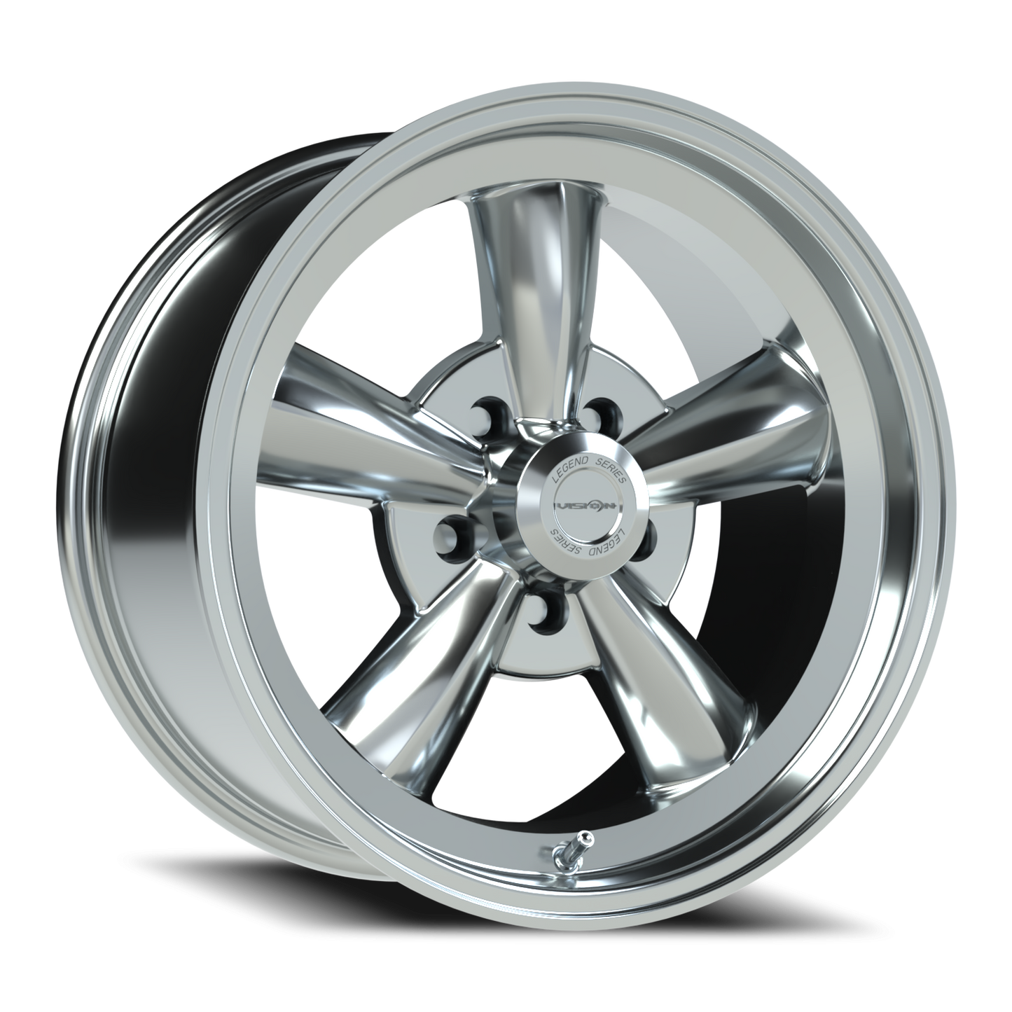 Vision 5 17X9 Chrome Wheel