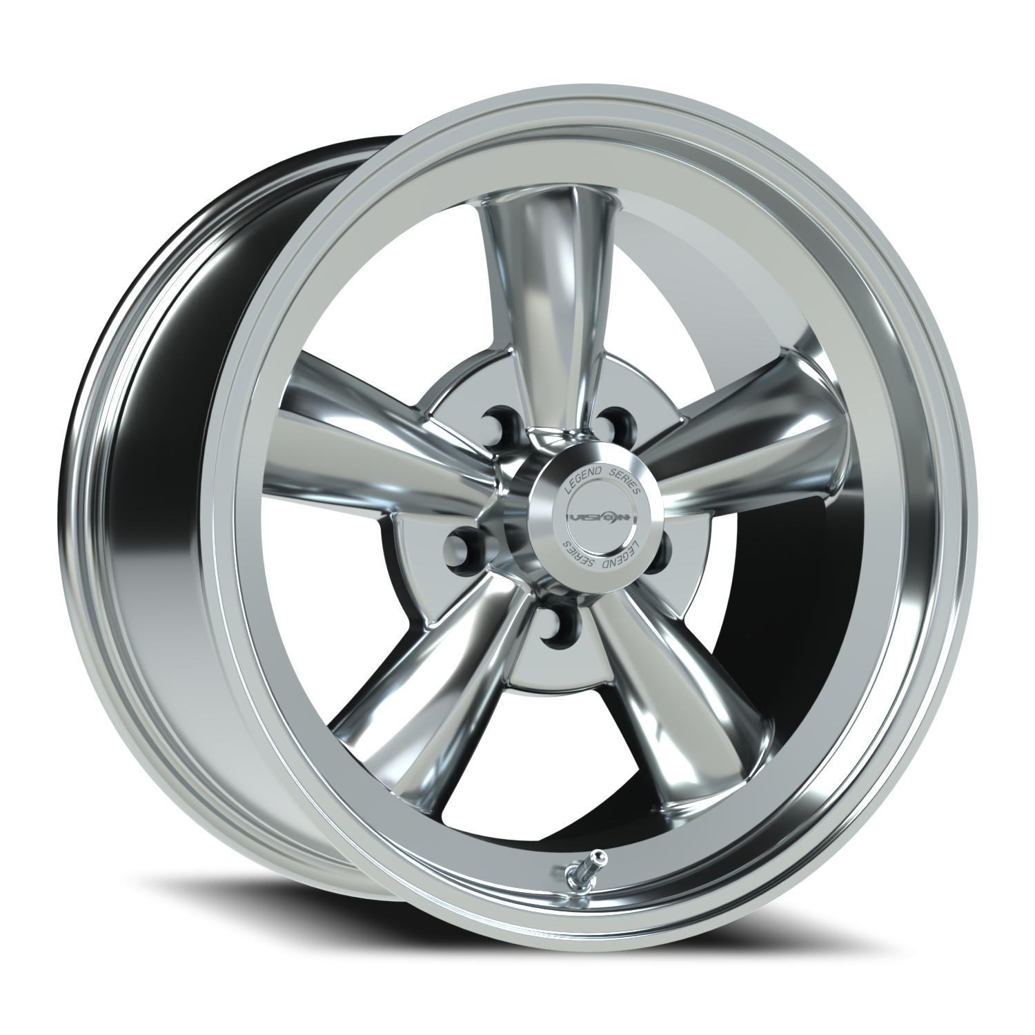 Vision 5 17X9 Chrome Wheel