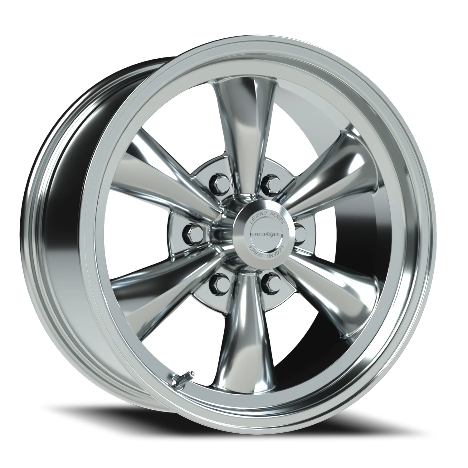 Vision 6 17X8 Chrome Wheel